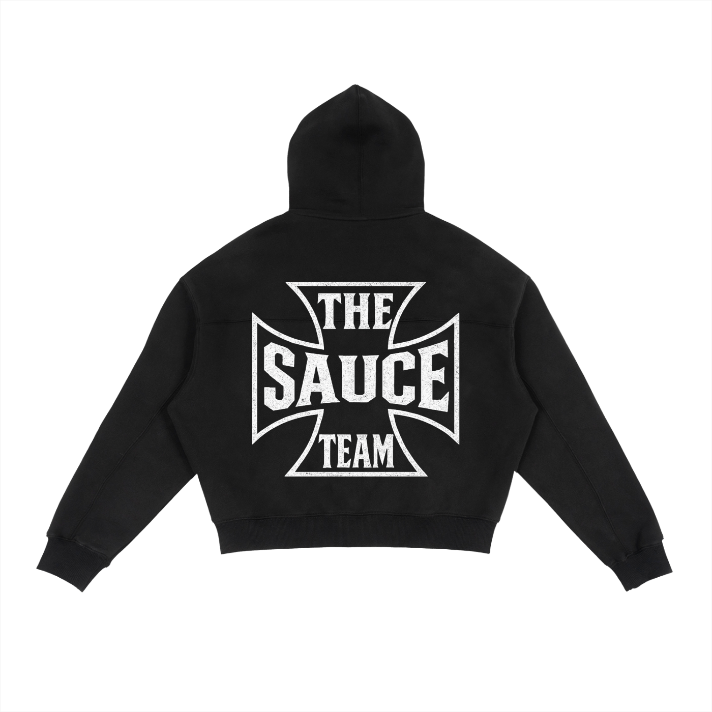 T$T CHOPPA GANG Zip-Up Boxy Hoodie